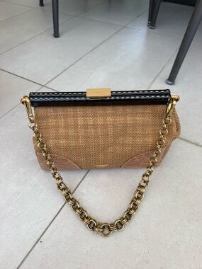 Prada Vintage Woven Shoulder Bag